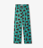 Little Blue House Brown Bears Women’s Jersey Pajama Pant