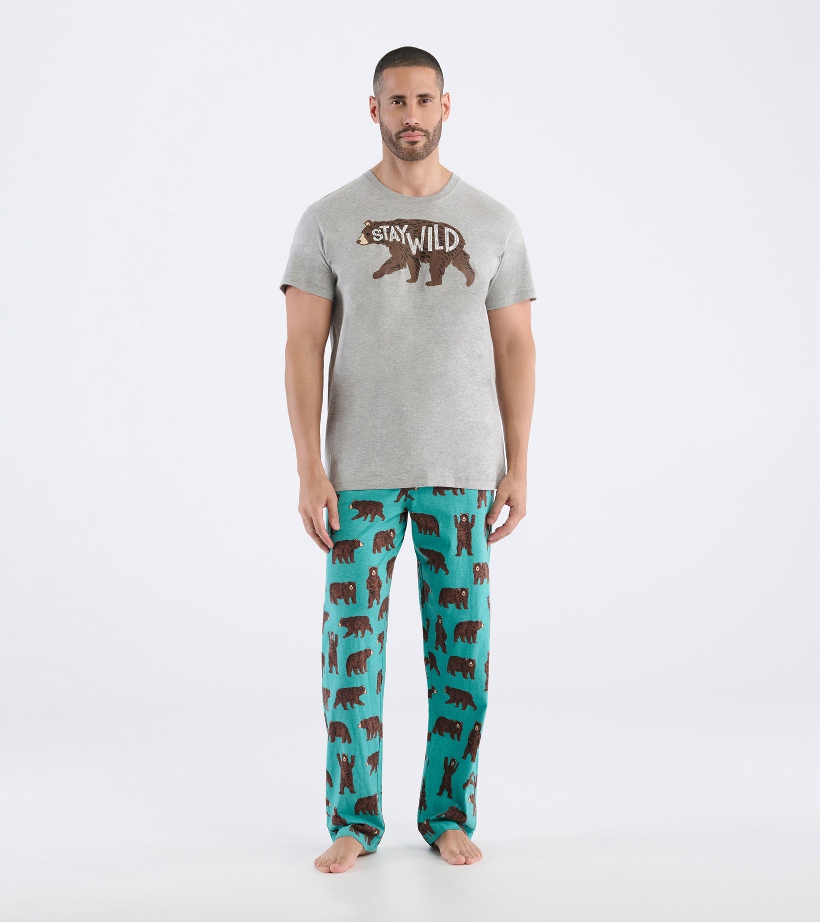 Little Blue House Stay Wild Men’s Tee