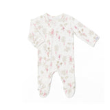 Coccoli Infant/Kid Girl Modal Zipper Footie PZM5804-434