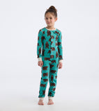 Little Blue House Brown Bear Kids Union Suit