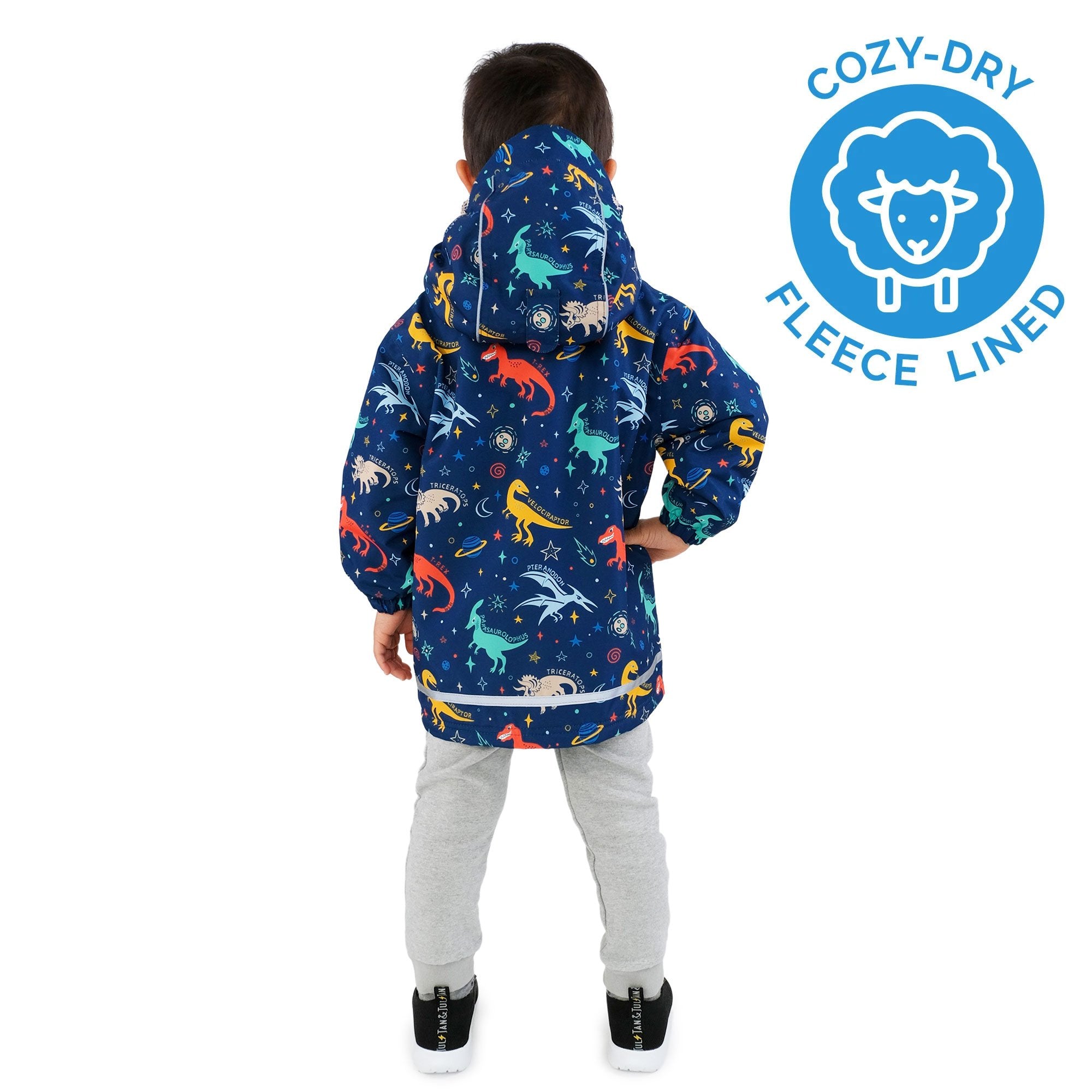 Jan & Jul Cozy-Dry Fleece Rain Jacket
