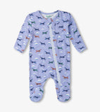 Hatley Mini Airplanes Baby Footed Coverall