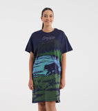 Little Blue House Stay Wild Watercolour Women’s Sleepshirt