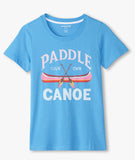 Little Blue House Paddle Your Own Canoe Women’s Pajama Tee