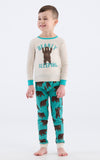 Little Blue House Brown Bears Kids Pajama Set