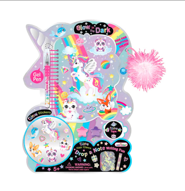 Hot Focus Drop A Note Writing Fun, Glow In The Dark