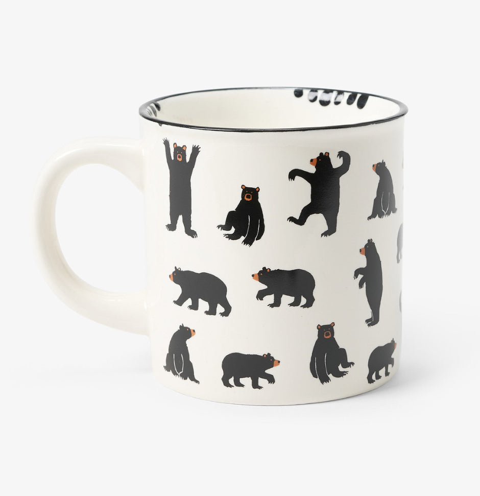 Black Bear Camping Mug
