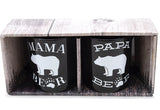 Niagara River Mama/Papa Bear 2 Mug Set