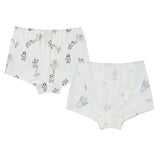 Nest Designs Bamboo Girls Boy Short Underwear (2 Pack)