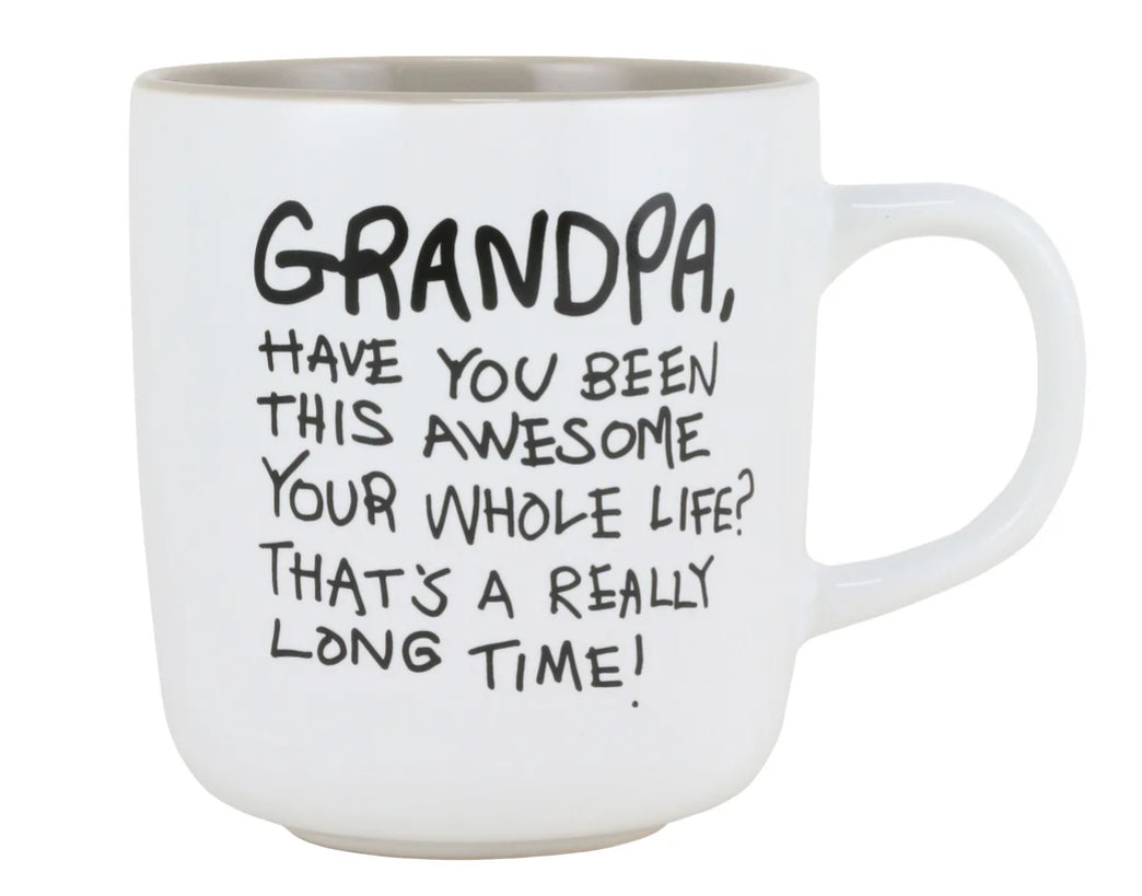 Enesco Simply Mud GrandPa Awasome Mug