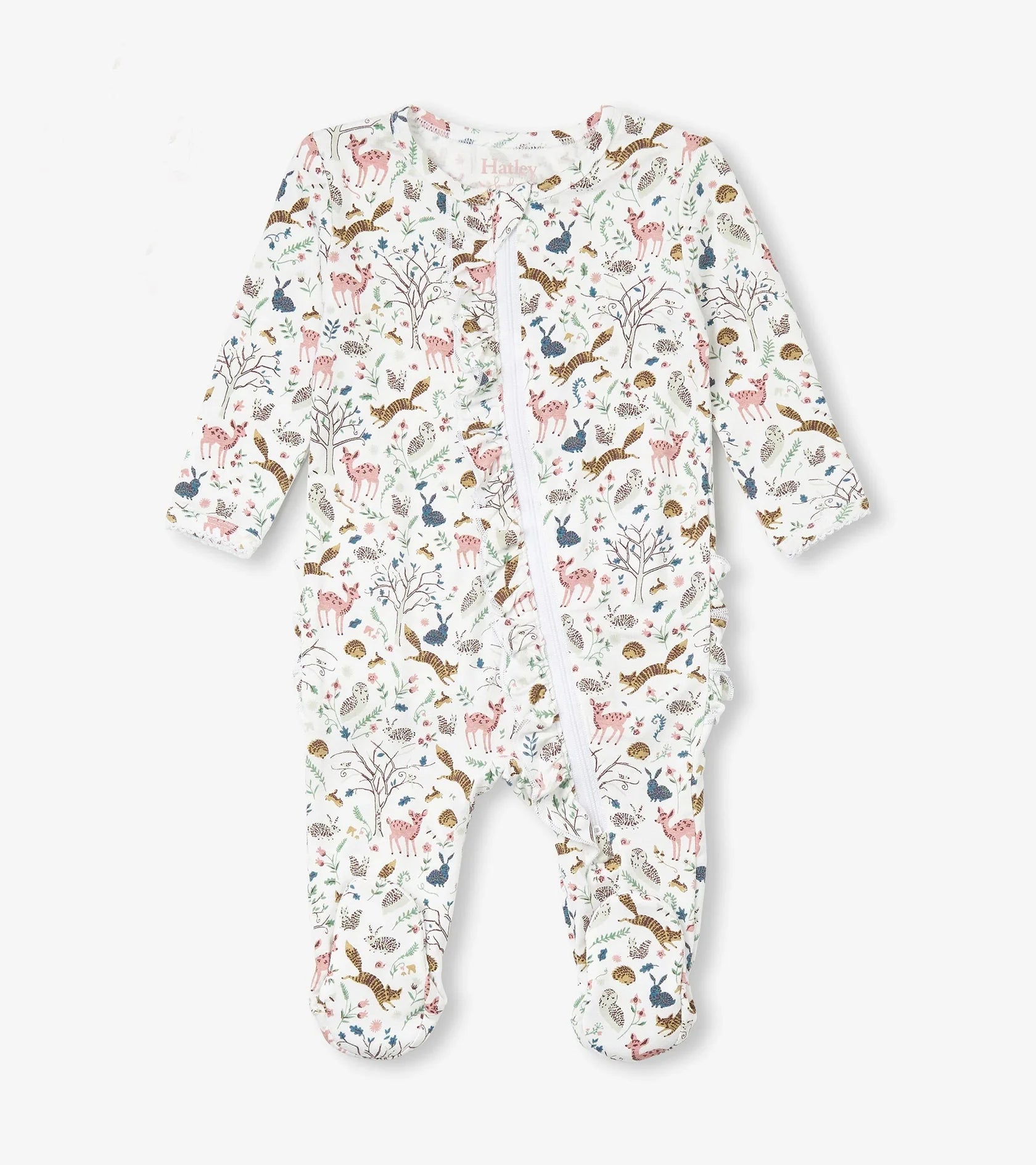 Ruffle Burn Bamboo Coverall