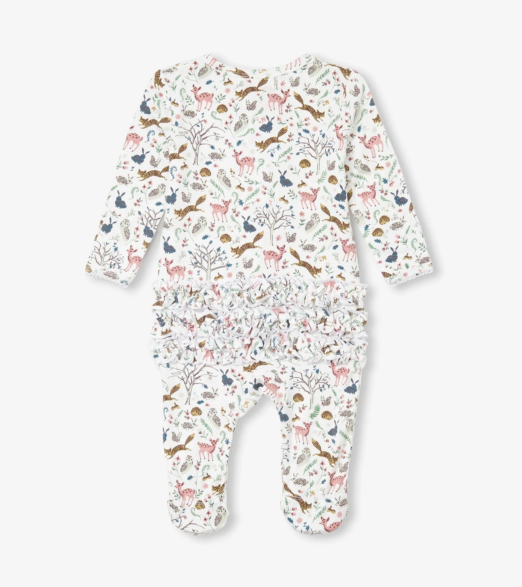 Ruffle Burn Bamboo Coverall