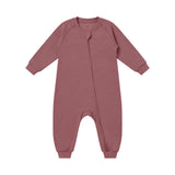 One-Piece Zip Footed