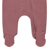 One-Piece Zip Footed
