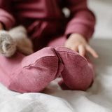 One-Piece Zip Footed