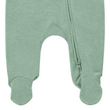 One-Piece Zip Footed