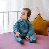 One-Piece Zip Footed