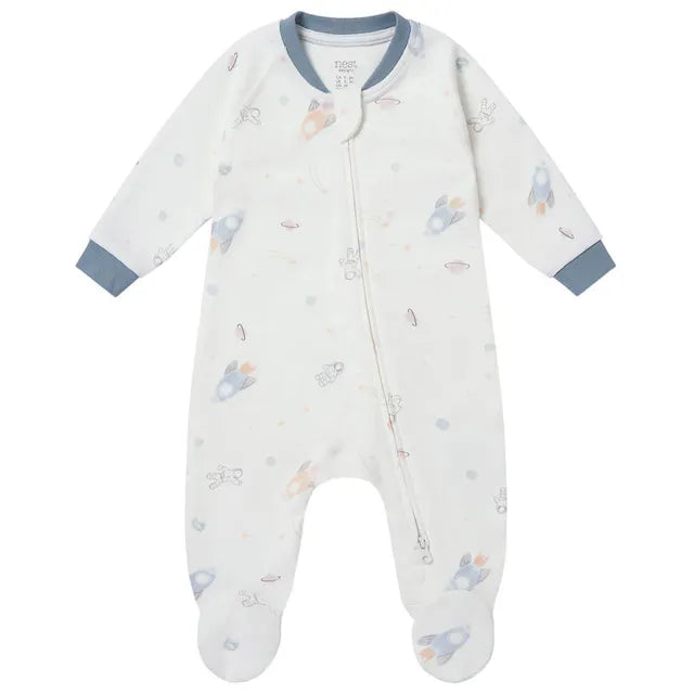 Cotton One-Piece Zip Sleeper