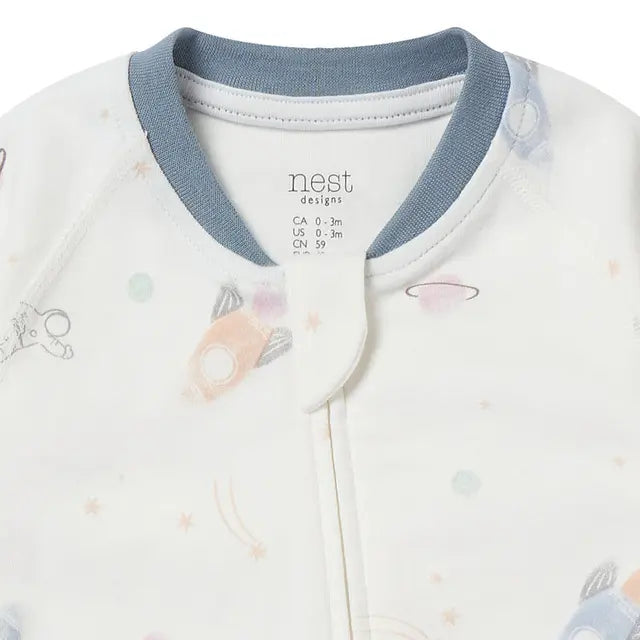 Cotton One-Piece Zip Sleeper