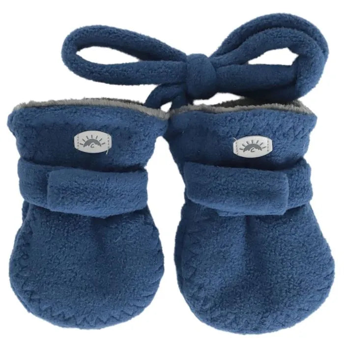 Calikids Baby Fleece Mitten With Cord No Thumb W08089