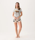 Little Blue House Wildlife Women’s Sleep Shorts