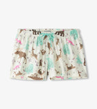 Little Blue House Women's Forest Animals Sleep Shorts