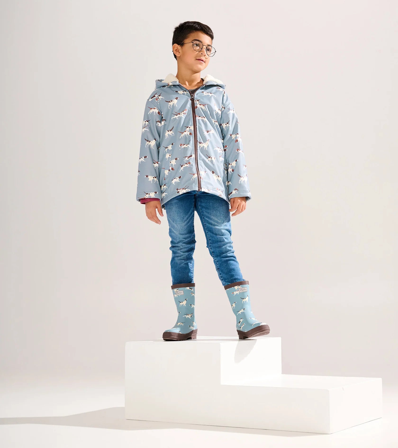 Hatley Boys On the Hunt Matte Rain Boots