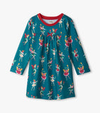 Hatley Girls Bright Faeries Long Sleeve Nightdress