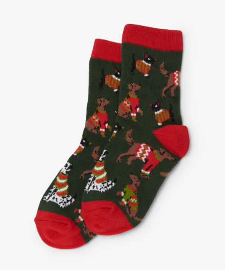 Christmas Kids Crew Socks