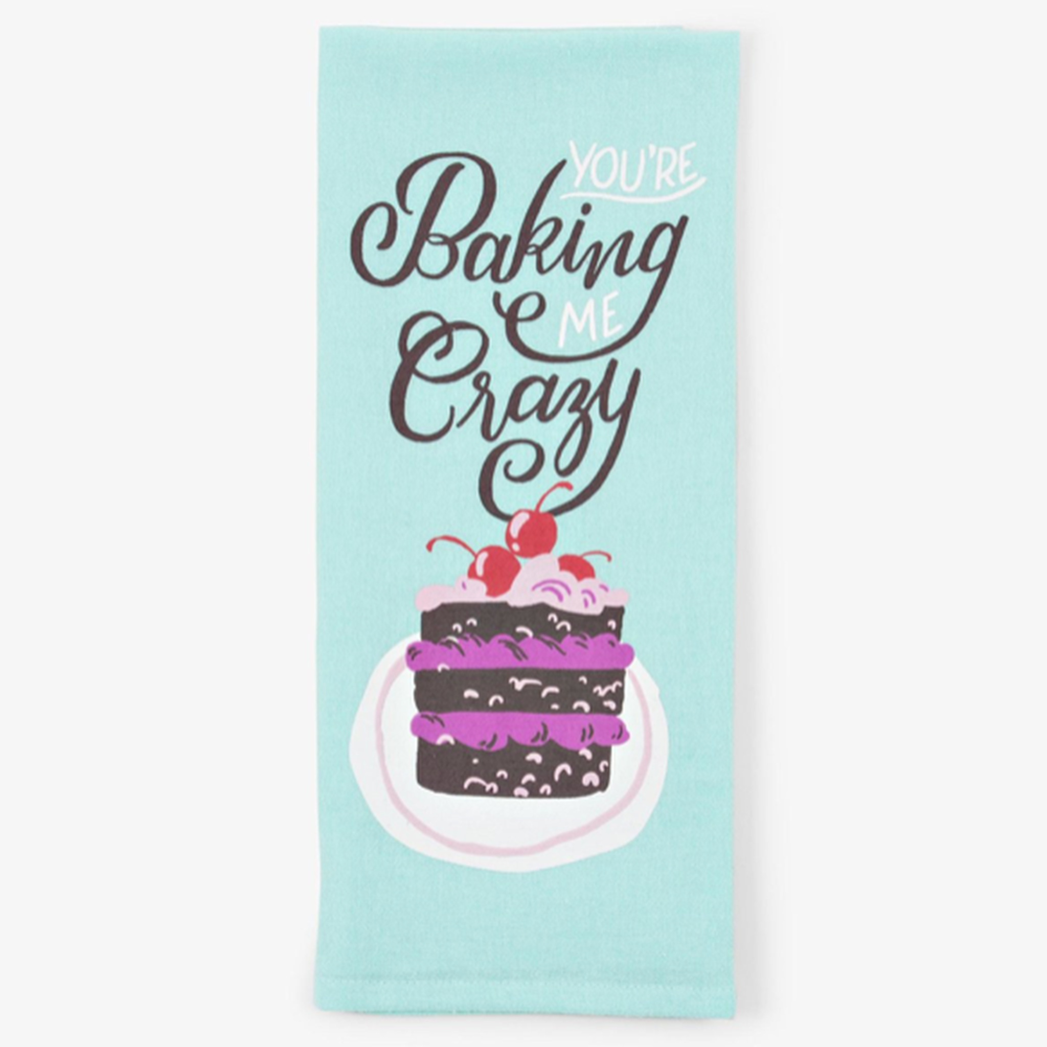 Little Blue House Baking Me Crazy Tea Towel
