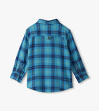 Boys Plaid Button Down Shirt