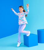 Hatley Girls L/S Swing Top