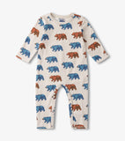 Hatley Bluestone Bears Longsleeve Romper