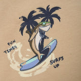 Minymo Surfing Shark Boys T-Shirt + Short Set AOP