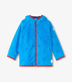 Hatley Blue Elks Field Changes Colour Jacket