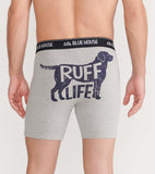 Little Blue House Pug Life Men's Boxer Brief's