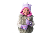 Flapjackkids Knitted Fingerless Gloves with Mitten Flap