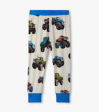 Hatley Boys Mega Monster Truck Bamboo Pajama Set