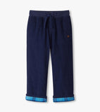 Boys Pull-on Lined Corduroy Pant