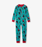 Little Blue House Kids Union Suit