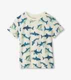 Hatley Glow In The Dark Sharks Graphic Tee