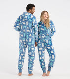 Adult Hooded Fleece Jumpsuit