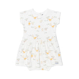 Coccoli Infant Girl Cotton-Modal Romper