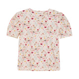 Minymo Girls Floral Short Sleeve T-Shirt AOP