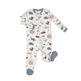 Silkberry Baby Bamboo Fleece Footie w/2 Way Zipper