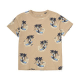 Minymo Surfing Shark Boys T-Shirt + Short Set AOP