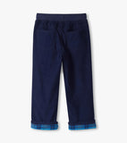 Boys Pull-on Lined Corduroy Pant