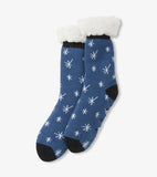 Little Blue House Sherpa Lined Cabin Socks