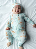 Silkberry Footed Sleeper w/ 2 Way Zipper