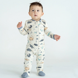 Silkberry Baby Bamboo Fleece Footie w/2 Way Zipper